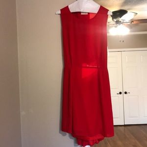 Red boutique dress - never worn